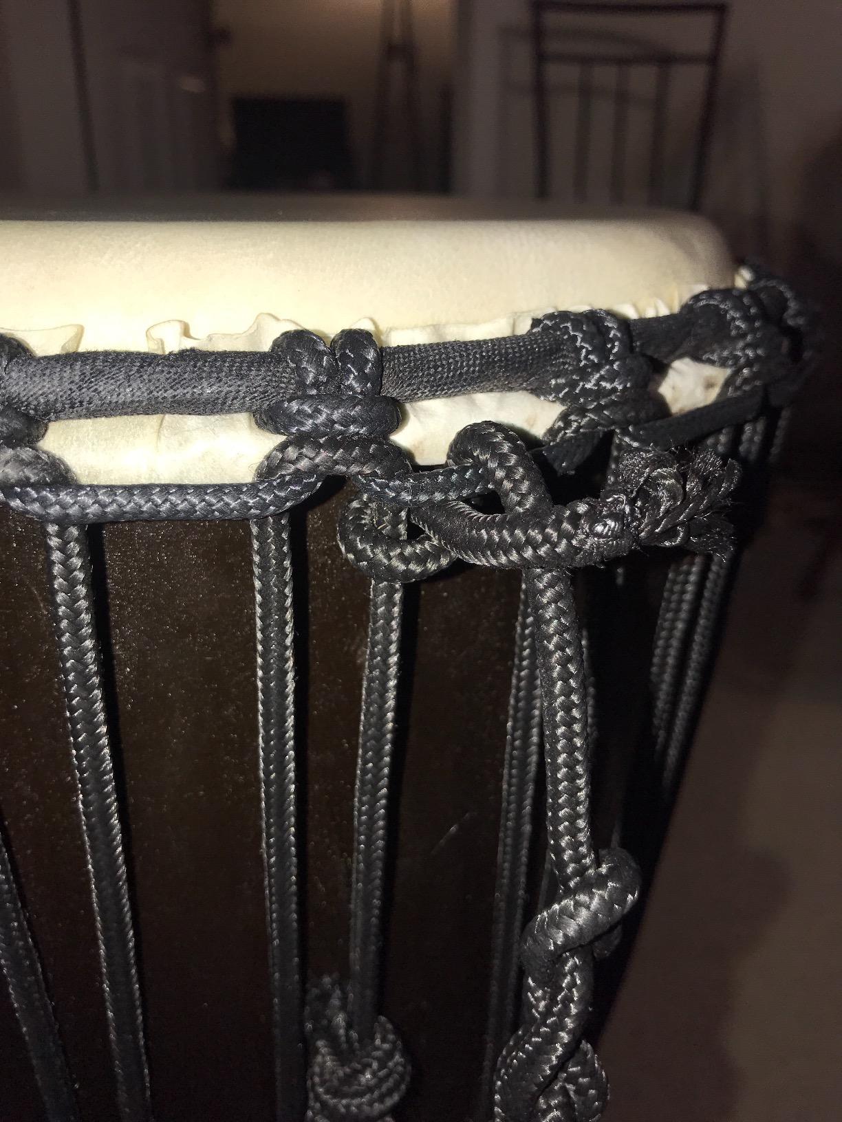 Meinl Congo HDJ1-L Djembe 12 Zoll Mahagoni Dunkelbraun