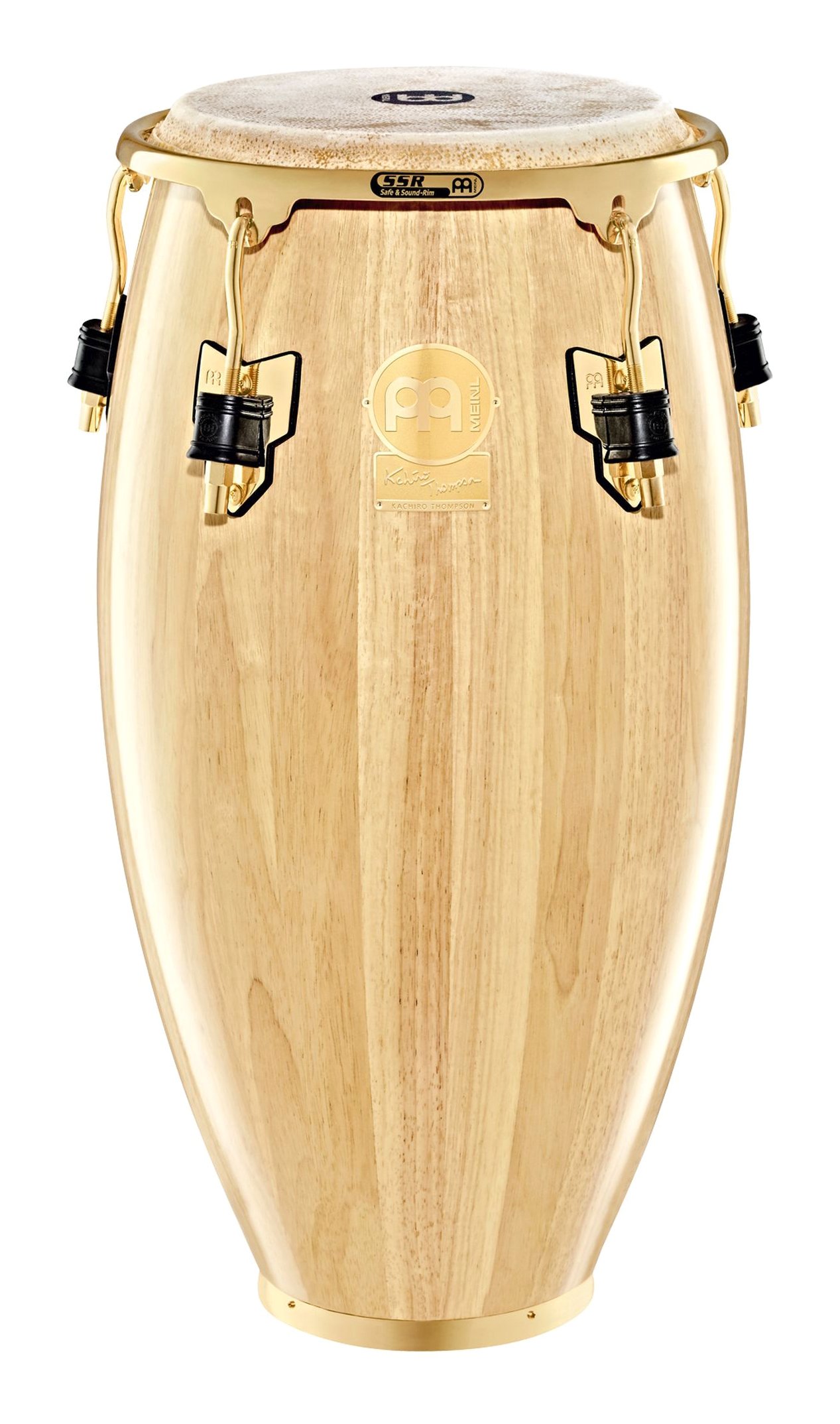 MEINL Congas WKT11NT Kachiro Thompson Conga Natur Maultierfell