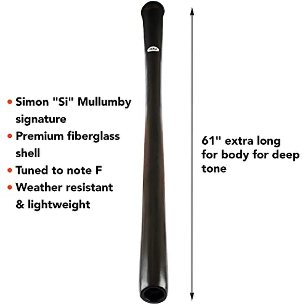 MEINL SDDG1-SI Didgeridoo Grau 154 cm Fiberglas