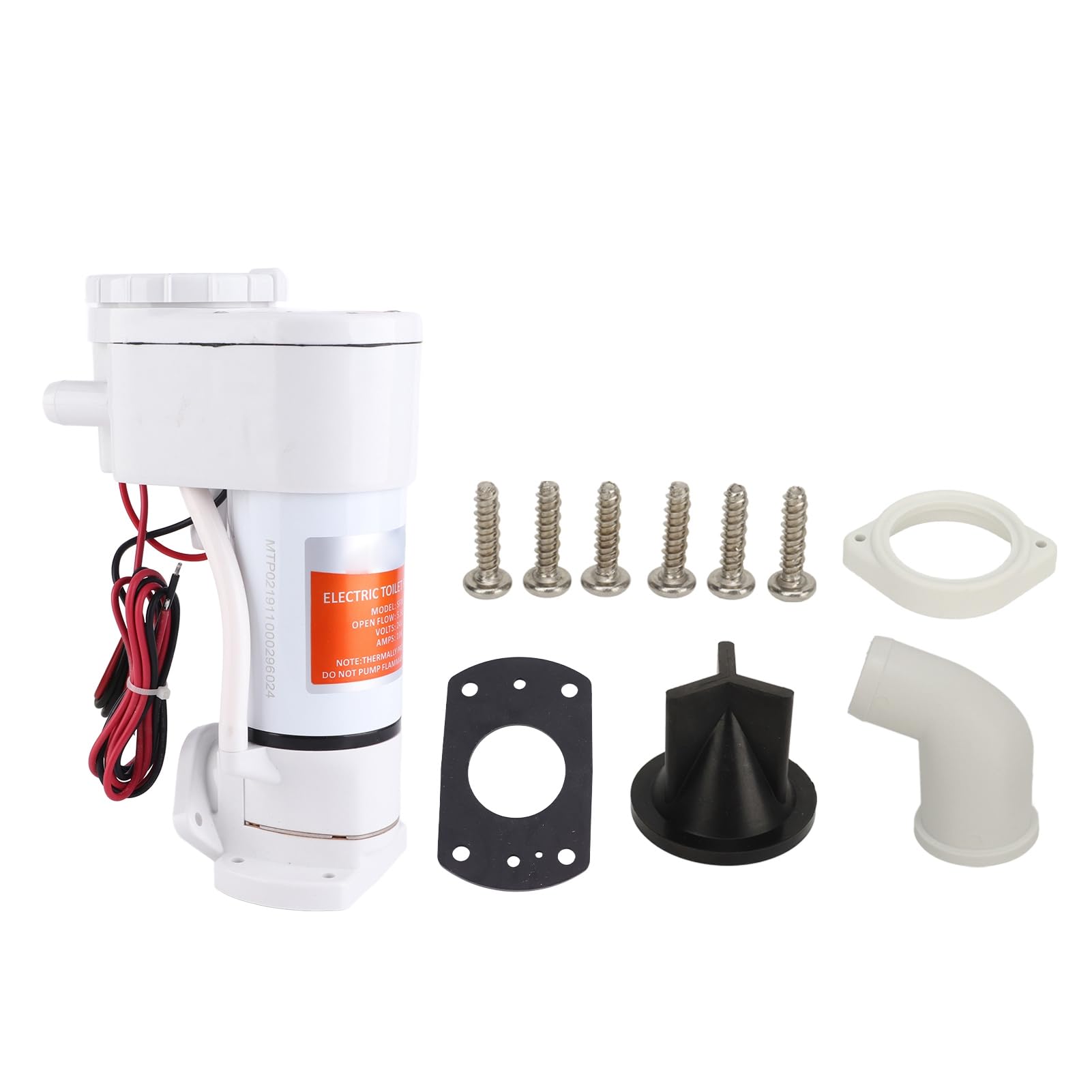 aklosipy Marine Toilettenpumpe 24V 10A 5,0 GPM