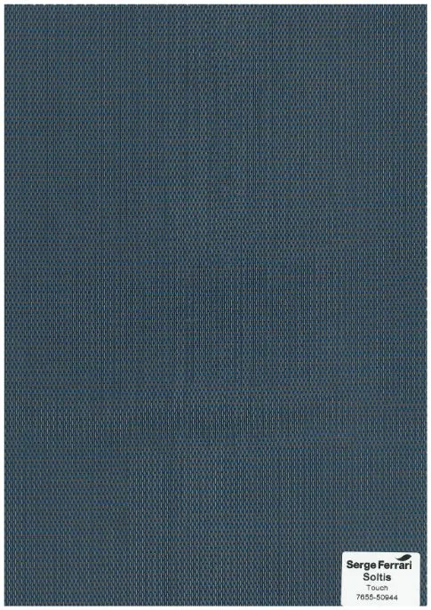 Sauleda Office Soltis Touch 5% Markisenstoff Cobalt 7655-50944