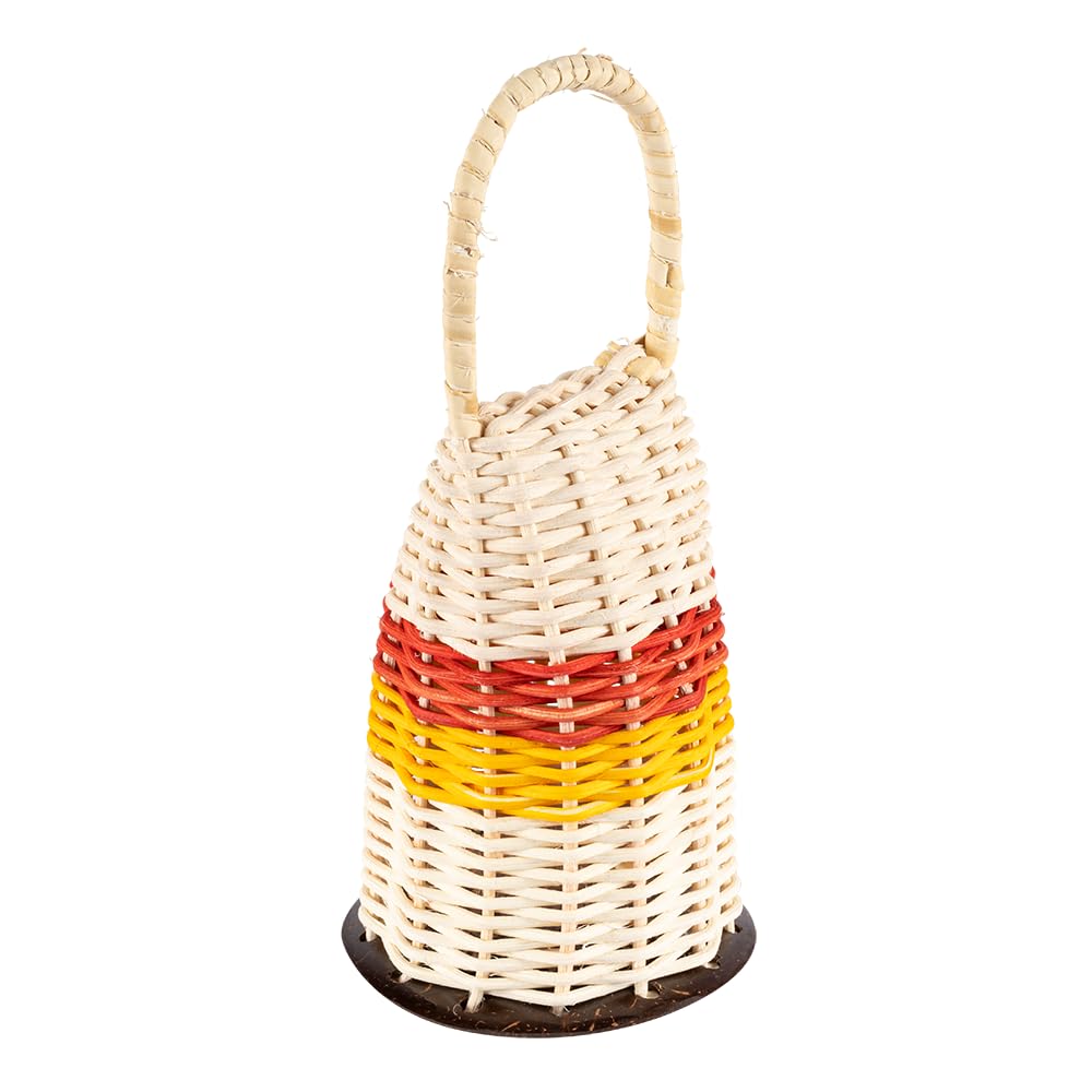 MEINL Hand Percussion CAX2 Caxixi Medium Rattan Kokosnuss