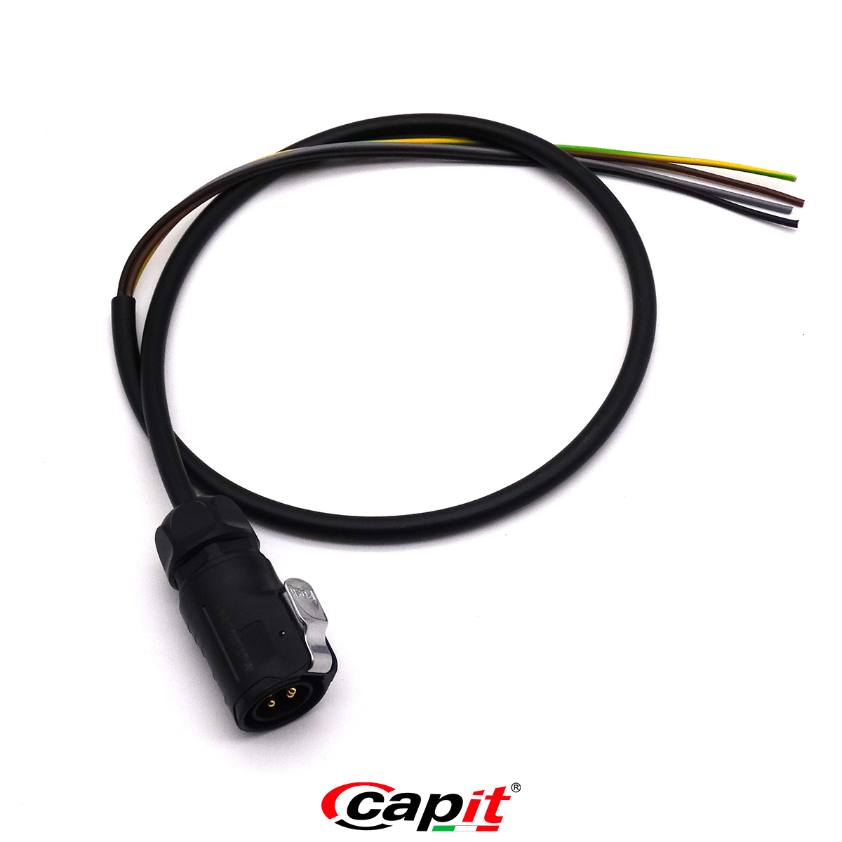 Capit Ricambi Stecker Push&Pull Reifenwärmer-Stecker männlich