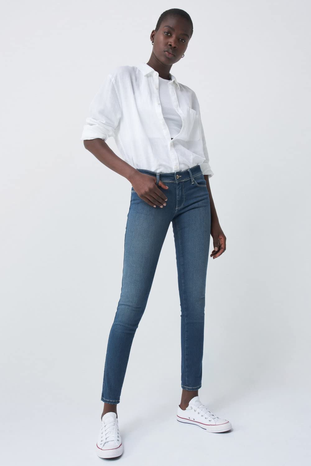 Salsa Wonder Push Up Skinny 125294 Jeans Blau 31W/30L